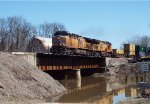 UP 6058 on an intermodal....